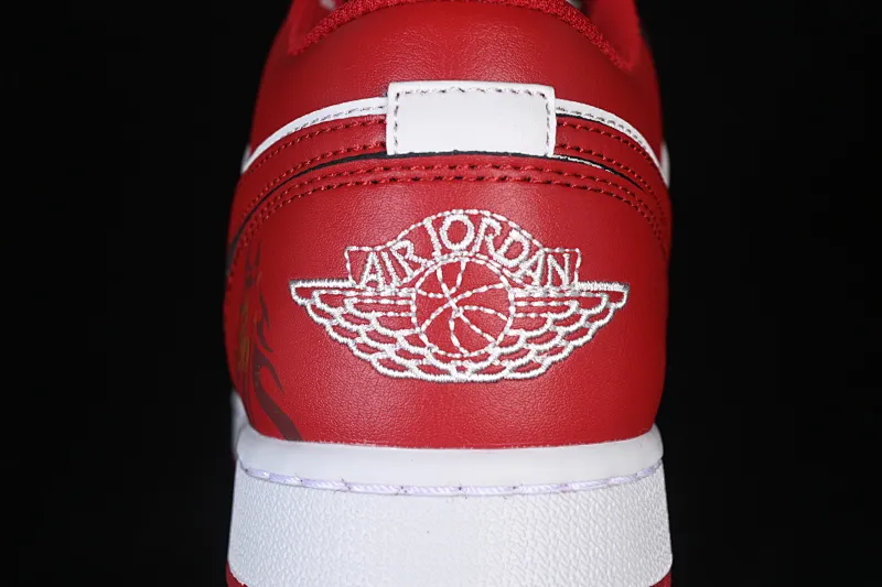 All categories Air Jordan Jordan series basketball shoes Air Jordan 1 Low Air Jordan 1 Low AJ1 Joe 1 Year of the Horse limited edition low-bang cultural casual sneakers 553558-166